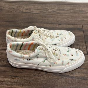 Keds & Rifle Paper Co swim girls sneakers size 5.5